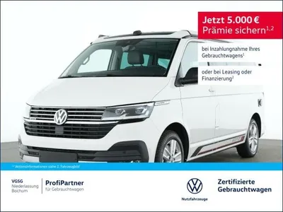 VW Volkswagen T6.1 California Coast Edition 4Motion DSG ACC Navi im Auto Abo von LeasingMarkt.de