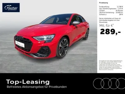 Audi Audi S3 Limousine TFSI quattro *Akrapovic Titan-Abgasanlage* im Auto Abo von LeasingMarkt.de