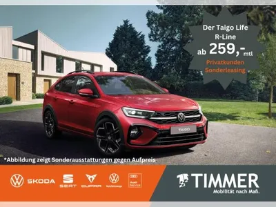 VW Volkswagen Taigo R-Line 1.0l TSI*SOFORT VERFÜGBAR*Sonderleasing im Auto Abo von LeasingTime