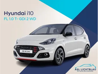 Hyundai Hyundai i10 FL 1.0 T- GDI 2 WD N Line Dachlackierung im Auto Abo von LeasingMarkt.de