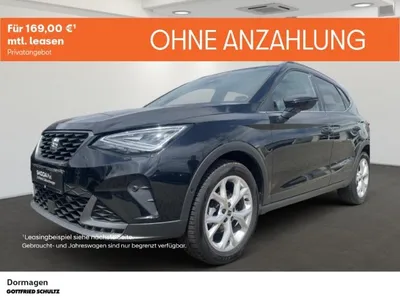 Seat Seat Arona 1.5 TSI DSG FR AHK KAMERA LED KEYLESS SITZ im Leasing von Null-Leasing