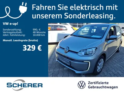 VW Volkswagen e-up! 32 kWh Kamera+PDC+Klima+DAB im Leasing von Null-Leasing