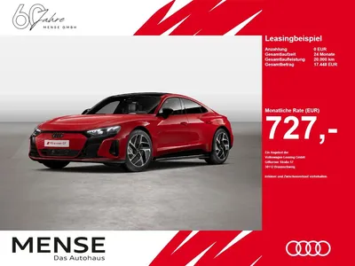 Audi Audi RS e-tron GT quattro electric Matrix B&O HUD ACC im Leasing von Null-Leasing