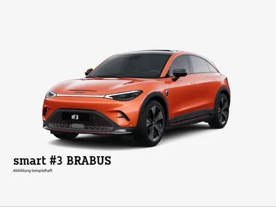 Smart smart #3 BRABUS MY27⚡inkl. 6.000€ E-Prämie Anzahlung¹❗️ADAC-Aktion³❗️(Allrad/Ambient/Head-up/Soundsystem) im Leasing von LeasingMarkt.de