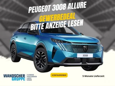 Peugeot Peugeot 3008 145 MildHybrid Allure 💙 BESTELLFAHRZEUG 💙 im Leasing von LeasingMarkt.de