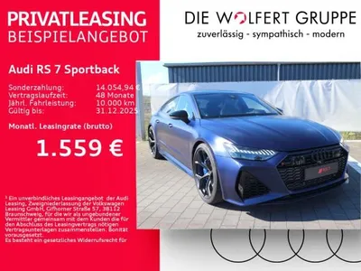 Audi Audi RS7 RS 7 Sportback performance tiptronic*NAVARAMATT* im Auto Abo von LeasingTime