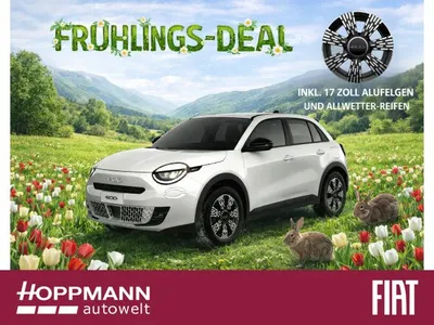 Fiat Fiat 600 Hybrid BUSINESS EDITION inkl ALLWETTERREIFEN im Leasing von Null-Leasing