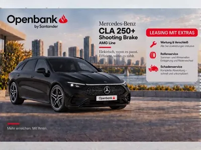 Mercedes Mercedes-Benz CLA 250 + Shooting Brake |🔥Rate inkl. Services |Wartung & Verschleiß + Reifenservice + Schadenservice im Leasing von LeasingMarkt.de