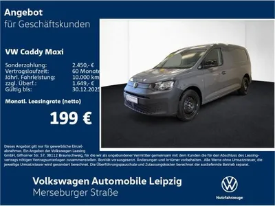 VW Volkswagen Caddy Maxi Cargo 1.5 l TSI AHK*GJR*KLIMA im Auto Abo von LeasingMarkt.de