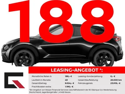 Nissan Nissan Juke TEKNA 114PS Winter/Bose/360°/Carplay im Auto Abo von LeasingMarkt.de