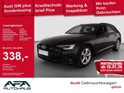 Audi Audi A6 Avant 45 TFSI S tronic AHK*RFK*Matrix*Leder im Auto Abo von Null-Leasing