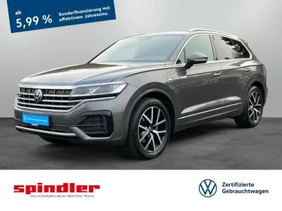 VW Volkswagen Touareg R-Line 3.0 TDI 4M / Pano, Air, AHK, LED im Auto Abo von LeasingMarkt.de