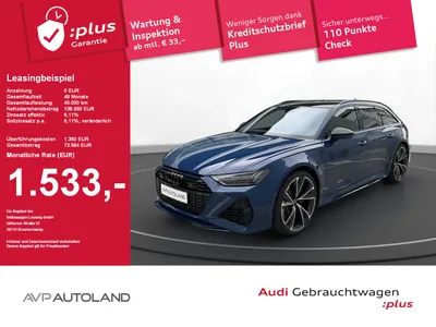 Audi AUDI RS 6 Avant 4.0 TFSI quattro tiptr. Performance im Auto Abo von Null-Leasing