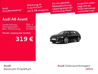 Audi Audi A6 Avant 40 TDI quattro S tronic design Navi Mat im Leasing von Null-Leasing