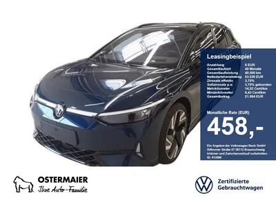 VW Volkswagen ID.7 Tourer GTX 340PS 4M NP.82T ACC.5J-G.WÄRMEPU im Leasing von Null-Leasing