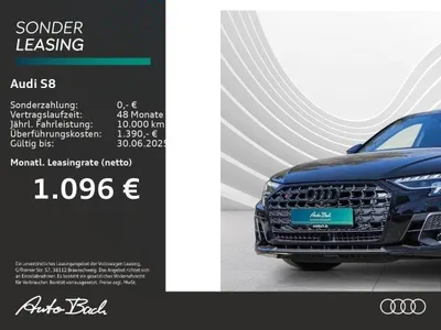 Audi Audi S8 571PS *gültig bis 08.12.* Pano Standheizung HuD AHK im Auto Abo von LeasingTime
