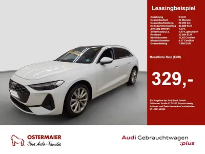 Audi Audi A5 Avant TDI QUATTRO AHK.PANO.ACC.R-KAMERA.SPORT im Leasing von Null-Leasing