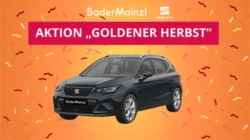 Seat SEAT ARONA Style-Edition 1.0TSI 116PS 6-Gang inkl. AllSeason-Reifen - GEWERBE-AKTION "Goldener Herbst" bis 31.10.2024 bei BaderMainzl GmbH & Co.KG im Auto Abo von Null-Leasing