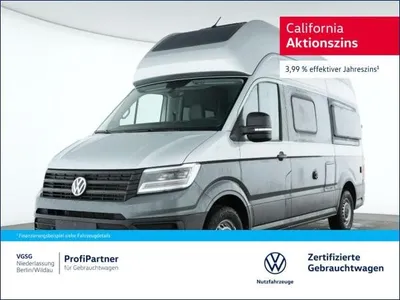 VW Volkswagen Grand California 600 ACC LED RFK Solar Hochbett ZV im Auto Abo von LeasingMarkt.de