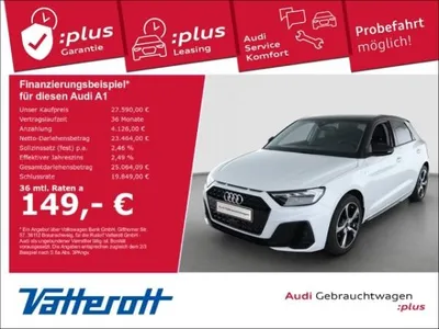 Audi Audi A1 Sportback 30 TFSI S line Leder Navi LED ACC im Auto Abo von LeasingMarkt.de