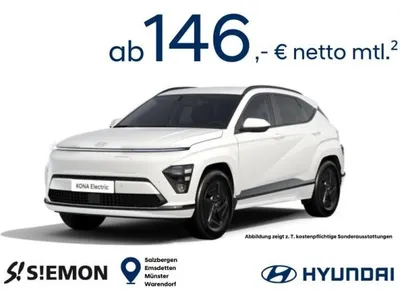 Hyundai Hyundai Kona Elektro Select ⚡ 49kWh ⚡ kurzfristig verfügbar ⚡  andere Farben möglich ⚡ im Auto Abo von LeasingMarkt.de