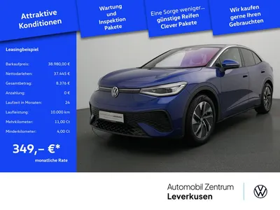 VW Volkswagen ID.5 Pro 77KWH MATRIX H/K HUD NAVI ACC NAVI VIRT im Auto Abo von Null-Leasing