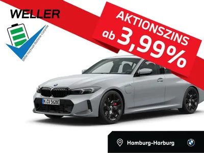 BMW BMW 330e M SPORT PRO LivePr,360°GSD,Lea.o.Anz.379,- im Auto Abo von Null-Leasing