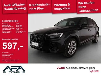 Audi Audi Q7 55 TFSI qu. tiptr. S-Line*Luft*AHK*Pano*Opt.S im Auto Abo von Mobile.de