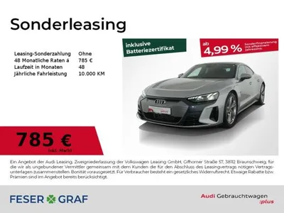 Audi Audi e-tron GT Navi/ACC/LED/Pano/R-Kamera/STHZ/20 im Leasing von LeasingMarkt.de