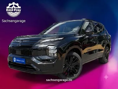 Mitsubishi Mitsubishi Outlander 2.4 4WD Plug-In Hybrid Black Top Luxury Gewerbeaktion im Leasing von LeasingMarkt.de