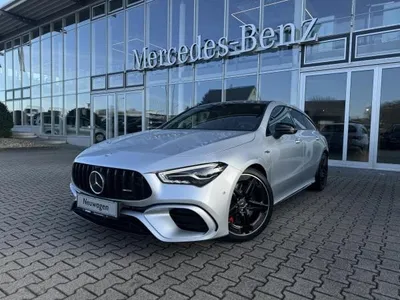 Mercedes Mercedes-Benz CLA 45 AMG S 4MATIC+Panodach+KeyGo+Memory+360° u.v.m. im Auto Abo von LeasingMarkt.de