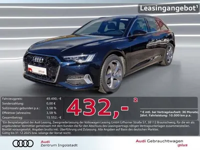 Audi Audi A6 Avant 45 TFSI qu MATRIX AHK ACC 19 advanced im Auto Abo von LeasingMarkt.de