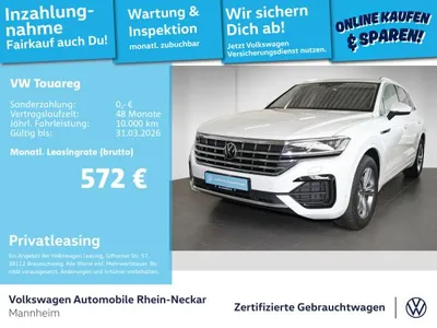 VW Volkswagen Touareg 3.0 TDI R-Line 4Motion Navi AHK Kamera uvm im Leasing von LeasingMarkt.de