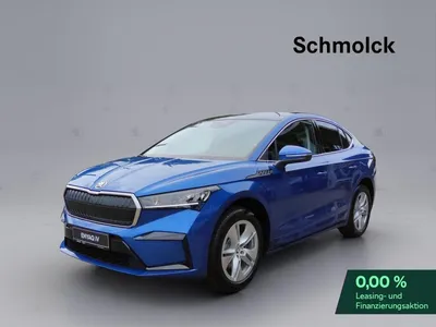 Skoda Skoda Enyaq iV 60 Coupe LED NAVI ACC AHK PANO RFK DAB im Auto Abo von LeasingTime