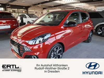 Hyundai Hyundai i10 FL (MY25) 1.0 T-GDI (90 PS) 5-MT 2WD N Line im Leasing von Null-Leasing