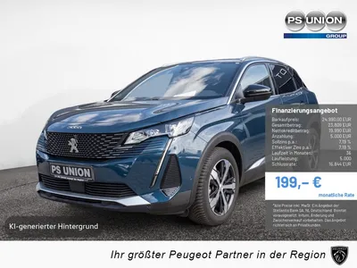 Peugeot Peugeot 3008 1.2 GT EAT 130 PDC RÜCKFAHRKAMERA NAVI ACC im Leasing von Null-Leasing