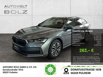 Skoda Skoda Superb Combi 2.0 TDI Selection MATRIX-LED AHK im Leasing von Null-Leasing