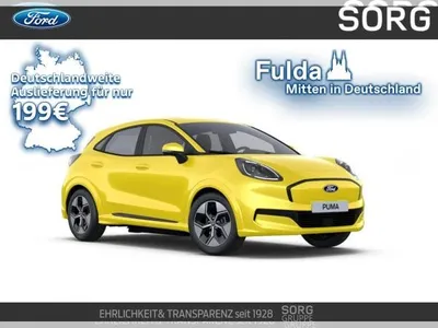 Ford Ford Puma 🔋 Gen-E ⚡ 43kWh 💥 Electric Yellow im Auto Abo von LeasingMarkt.de