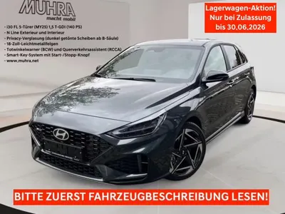 Hyundai Hyundai i30 1.5 N LINE 7-DCT | Zulassung bis 30.06.26 im Leasing von LeasingMarkt.de