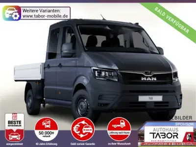 MAN MAN TGE DoKa 2.0 TDI 177 Aut. Temp PDC im Leasing von 9Drive