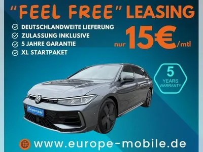 VW Volkswagen Passat R-Line 2025 2.0 TSI 4MOTION 265 DSG (UVP 70.810€/SOFORT) BLACK/IQ/HEAD/AHK/PANO/ASSIST/UVM. im Auto Abo von LeasingMarkt.de
