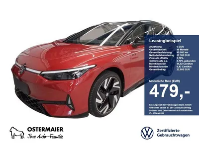 VW Volkswagen ID.7 Tourer GTX 340PS 4M NP.82T ACC.5J-G.WÄRMEPU im Leasing von Null-Leasing