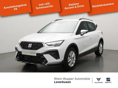 Seat Seat Arona 1.0 TSI FR LED KAM KEYLESS ACC PDC NAVI im Leasing von Null-Leasing