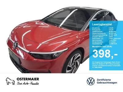 VW Volkswagen ID.7 PRO NP.75T ACC.5J-G.WÄRMEPUMPE.AHK.AREA-VIEW.NAVI.HARMAN.HUD.PANO im Auto Abo von LeasingTime