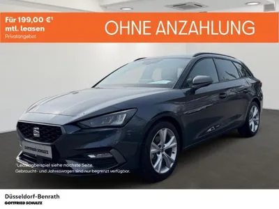 Seat Seat Leon Sportstourer FR 1.5 TSI Navi LED Full Link im Leasing von Null-Leasing