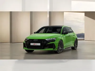 Audi Audi RS3 RS 3 Sportback PanoDach, V-max Aufhebung 280km/h, Exterieurumfänge Carbon/Schwarz glänzent im Leasing von LeasingMarkt.de