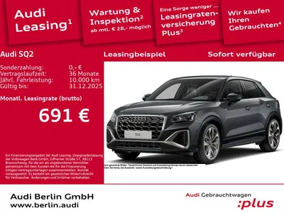 Audi Audi SQ2 TFSI S tronic im Auto Abo von Null-Leasing