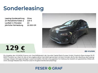 Hyundai Hyundai Bayon TREND DCT NAVI SHZ LHZ CARPLAY ALLWETTER im Leasing von Null-Leasing