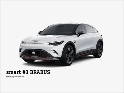 Smart smart #3 ADAC-Bestandsfahrzeug-Aktion¹ ❗️inkl. 6.000€ E-Prämie Anzahlung¹  ⚡BRABUS⚡kurzfr. verfügbar im Auto Abo von LeasingMarkt.de