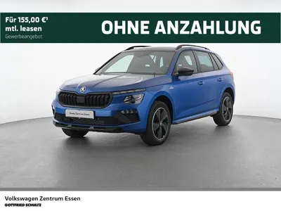 Skoda Skoda Kamiq Monte Carlo 1 0 TSI DSG Sofort Verfügbar im Auto Abo von Null-Leasing